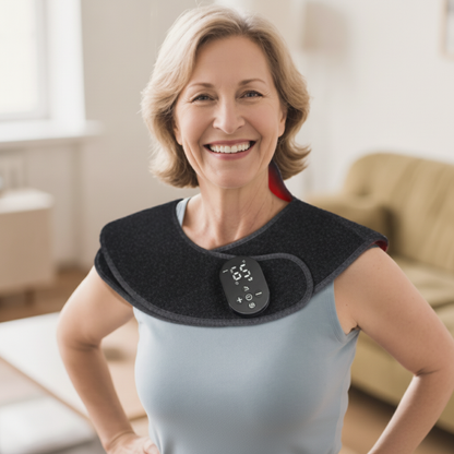 Shoulderwrap Laser+LED, wear for neck and shoulders