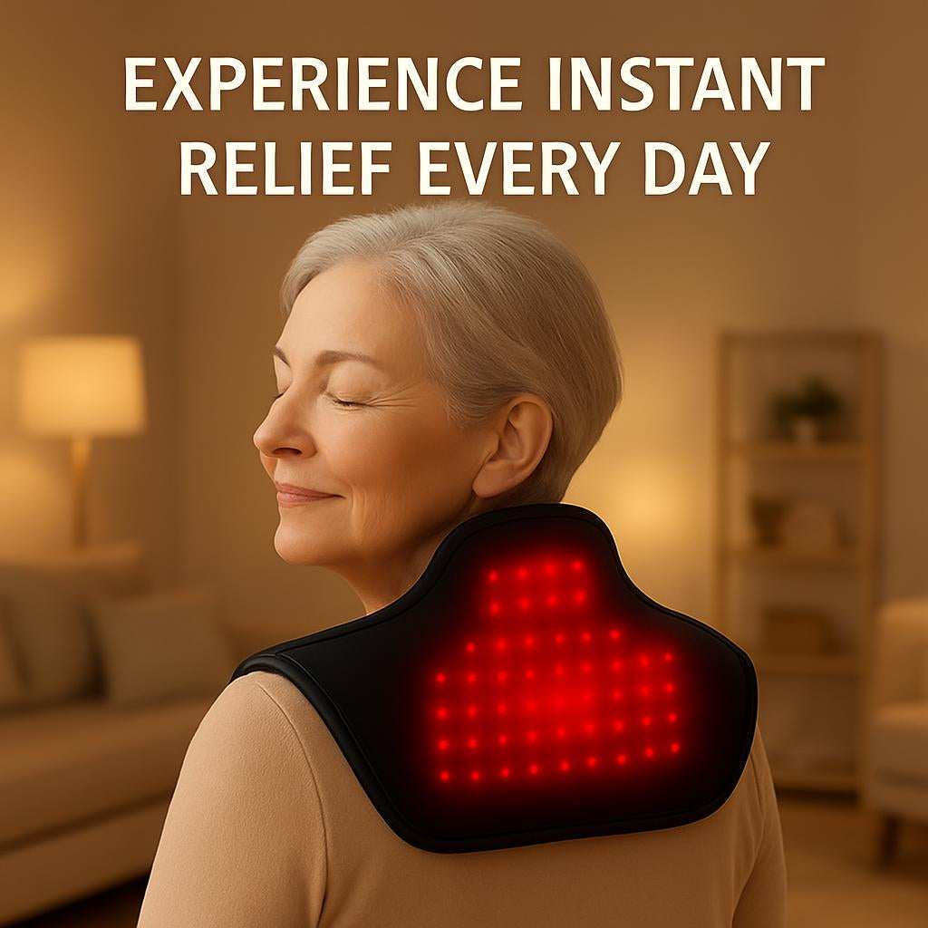 Shoulderwrap Laser+LED, wear for neck and shoulders