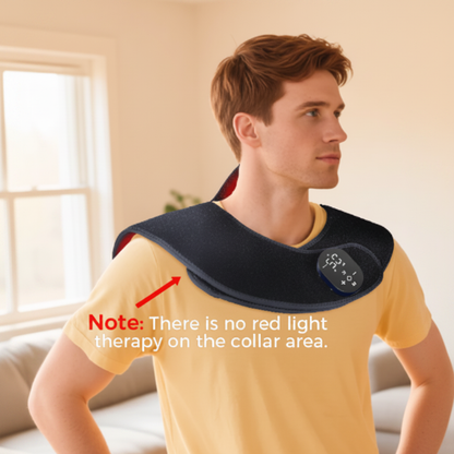 Shoulderwrap Laser+LED, wear for neck and shoulders